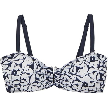 Regatta Aceana III bikini top - White (Navy / White Floral)
