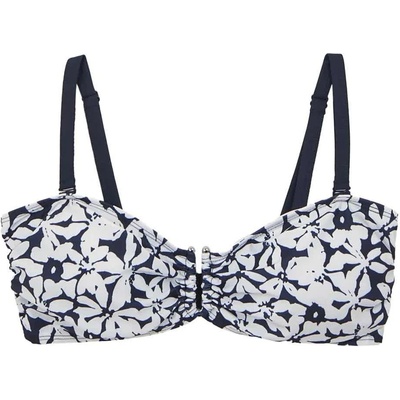 Regatta Aceana III bikini top - White (Navy / White Floral)