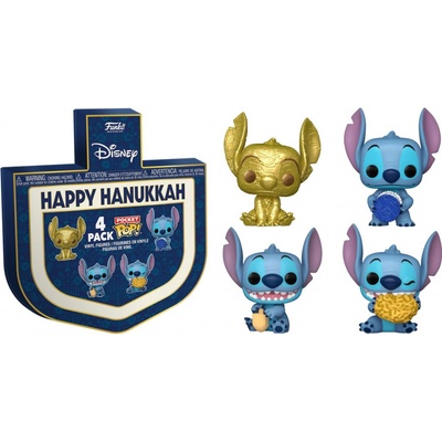 Funko Pop! 4 Pack Disney Stitch Happy Hanukkah