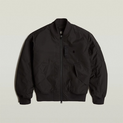 G Star Яке G Star Men's Flight Military-Inspired Bomber Jacket - Neo Black