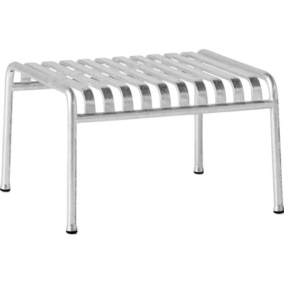 HAY Zahradní podnožka Palissade Ottoman, Hot Galvanised