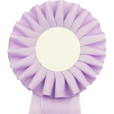Kokarda jednořadá standard pr. 11 cm sv. fialová