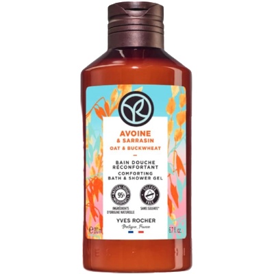 Yves Rocher Bain Nature Душ Гел Овесено Мляко И Елда Душ гел унисекс 200ml