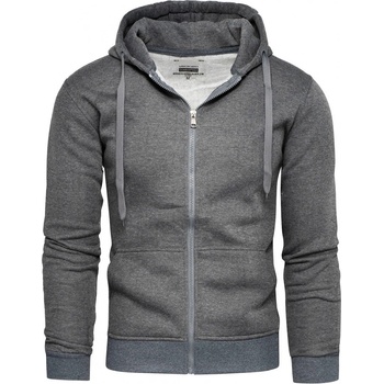 Racea Pánska mikina s kapucňou Yspadan grafitová