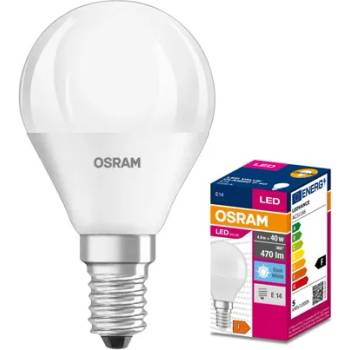 OSRAM LED ЛАМПА VALUE CLP40 OSRAM 4.9W 470lm 4000K E14 ТОПЧЕ (2024007533)