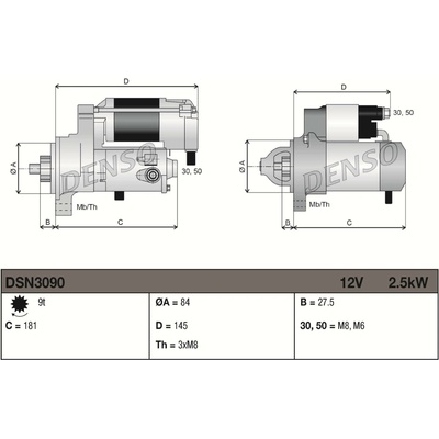 Startér DENSO DSN3090