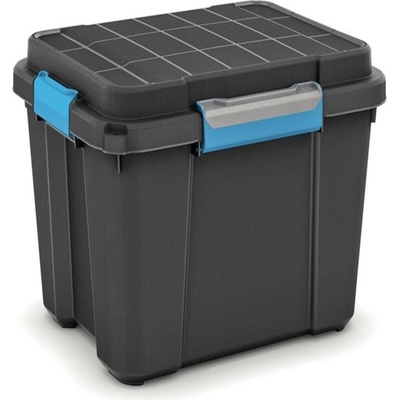 KIS Scuba box M 45l modré zavírání 008433BKSKG