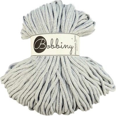 Bobbiny šňůry 5 mm fialkovomintová s bílou ( Spring meadow)