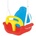 Dolu - Детска люлка комплект Fisher Price (1816)