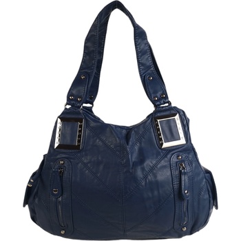 Синя дамска чанта - Beria