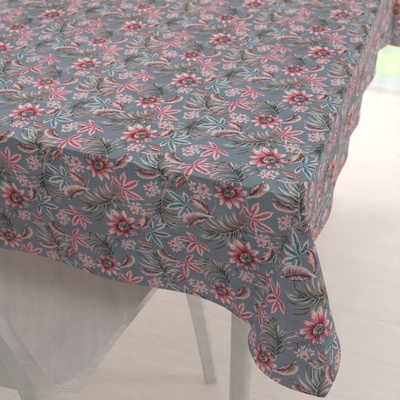 Biante ubrus PML-043 Tropické květy na šedém 80x120 cm