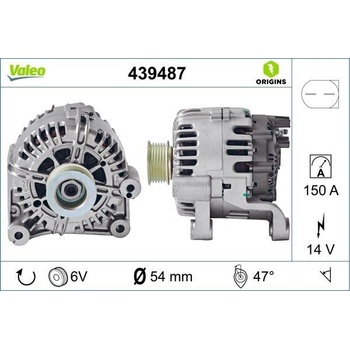 Alternátor VALEO 439487