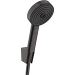 Hansgrohe Pulsify Select - Душ комплект ръчен душ с 3 струи, държач и шлаух 160 cm, черен мат 24303670 (24303670)