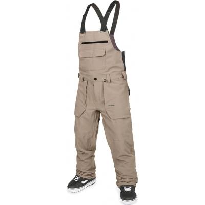 Volcom Roan Bib Overall chestnut brown