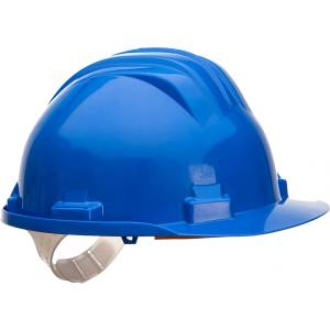 Portwest ps61 / Работна каска за безопасност, без вентилация - кралско синя, регулируема (ps61rbr)