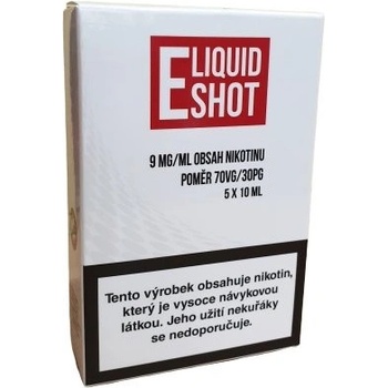 Expran GmbH Shot Booster PG30/VG70 9mg 5x10ml