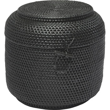 Aquanova Кошница за съхранение Cino ратанова черна (CINSBM-09)