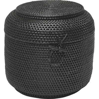 Aquanova Кошница за съхранение Cino ратанова черна (CINSBM-09)