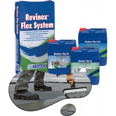 NEOTEX Cementová hydroizolace plochých střech vystavených povětrnostním vlivům