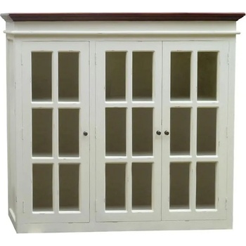 Image 1 of EX Home Надстройка за бюфет EX Home модел Bergamo 3, Бял Антик