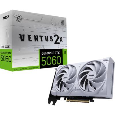 MSI GeForce RTX 5060 VENTUS 2X OC WHITE 8GB GDDR7 128bit