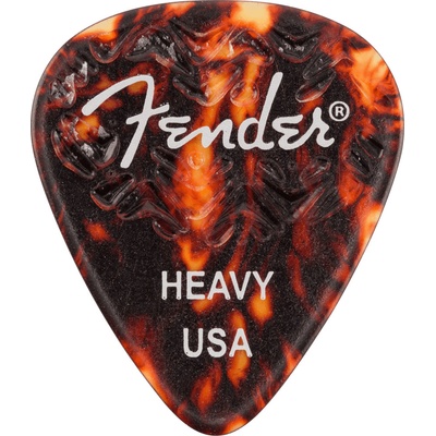 Fender Classic Celluloid Pick, 351 Shape, Tortoise Shell (více variant) Trsátko - tvrdost: Heavy