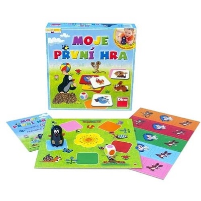 Dino Дино Моята първа игра: Малката къртица настолна игра (8590878623286)