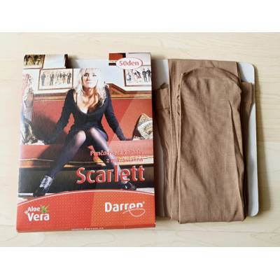 Darren Dámské punčochové kalhoty z mikrovlákna 50 DEN Scarlett tělová