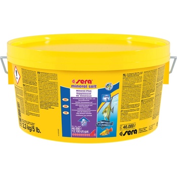 Sera mineral salt - повишава минералния състав на водата 2.3kg