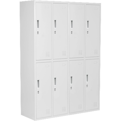 Carmen Метален шкаф Carmen CR-1276 K - сив