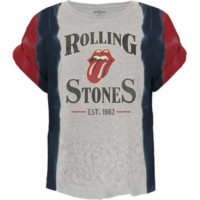 The Rolling Stones tričko Satisfaction šedé
