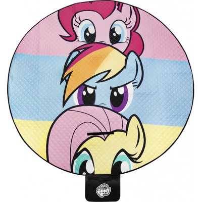 Spokey HASBRO PICNIC PIUMA Pikniková deka kulatá 150 cm MY LITTLE PONY