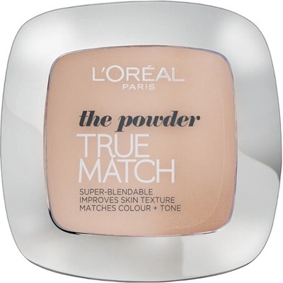 L'Oréal Paris True Match Super-Blendable Powder C1 Rose Ivory pudr s matujícím účinkem 9 g