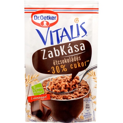 Dr.Oetker Vitalis Ovsená kaša čokoládová -30% cukru 54 g