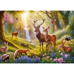 Cherry Pazzi - Puzzle The Forest Heart - 500 piese