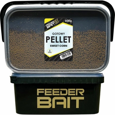 FeederBait Pellet Ready to fish 2 mm 600 g Sladká kukuřice