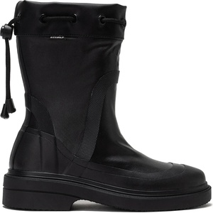 Ecoalf Дамски гумени ботуши Ecoalf Women's Anamaria Rainboot Low Wellington boots - Total Black - размер 38 (EU) (131-0220-0213)
