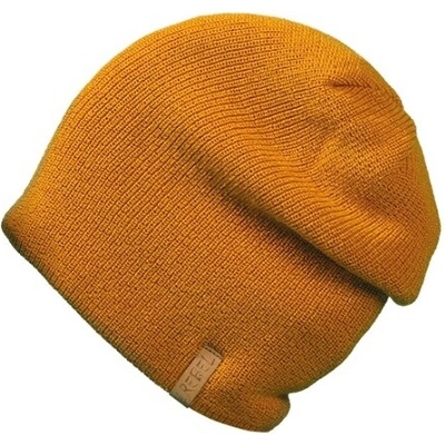 dětská podšitá pletená čepice Pletex H133 hořčicová