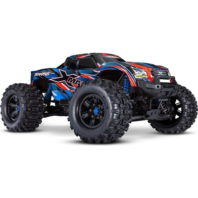 Traxxas X-Maxx 8S Belted 4WD RTR modrý TRA77096-4-BLUE 1:5