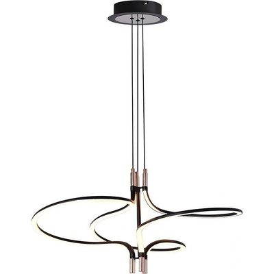 V-TAC 30w led Пендел Дизайн Злато+ Черно Тяло - 23370 (23370)