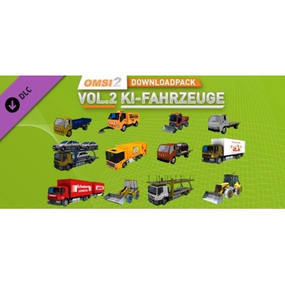 Aerosoft OMSI 2 Add-On Downloadpack Vol. 2 KI-Fahrzeuge (PC)