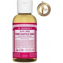 Tekuté mydlá Dr. Bronner's tekuté univerzálne bio mydlo ALL-ONE Rose 59 ml