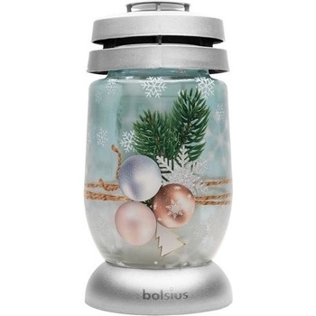 Kahanec bolsius S07 3D Vianočné gule 22,4 cm 36 hod