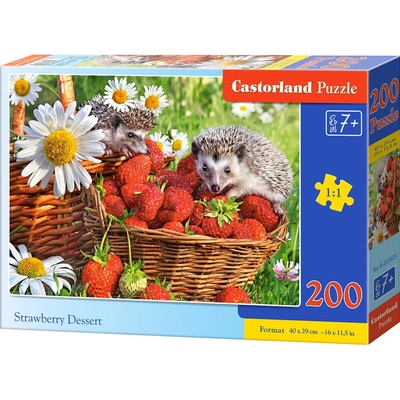 Castorland Jahodový dezert 200 dílků
