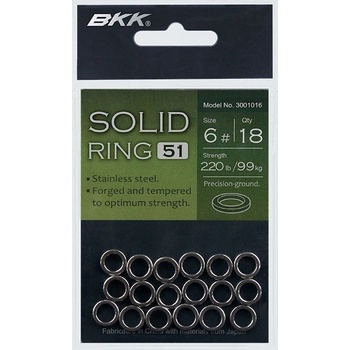 BKK Krúžky Solid Ring 51 veľ.6