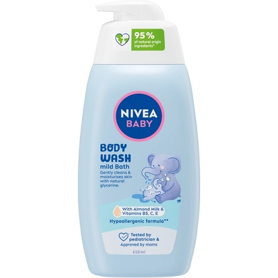 Nivea Baby Нежен Душ Гел За Тяло Душ гел унисекс 450ml