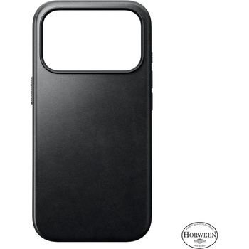 Nomad Кожен (естествена кожа) кейс с MagSafe за iPhone 17 Pro Max - Nomad Modern Horween Leather MagSafe Case (черен) (NM014254858 (175648))