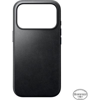 Nomad Кожен (естествена кожа) кейс с MagSafe за iPhone 17 Pro Max - Nomad Modern Horween Leather MagSafe Case (черен) (NM014254858 (175648))