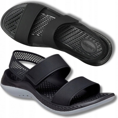 Crocs LiteRide 360 Sandal Women Black Light Grey – Zboží Dáma