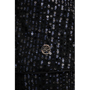 KARL LAGERFELD Блуза Karl Lagerfeld дамска в черно с десен A4W11020 (A4W11020)